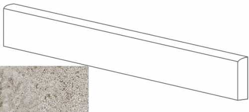 Плинтус Gardenia Orchidea ML76002 BATTISCOPA MOLATO GRIGIO 8x80