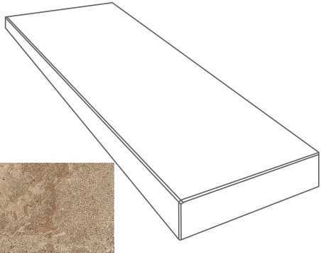 Ступень Gardenia Orchidea 76093 GRADONE ANGOLARE DX NOCE 4x32x80