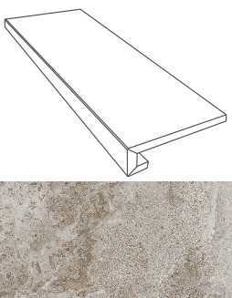 Ступень Gardenia Orchidea 76082 GRADONE GRIGIO 32x80