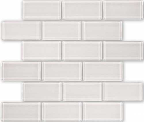 Мозаика Caramelle Mosaic Mattoni Bianchi 50x100 300x300