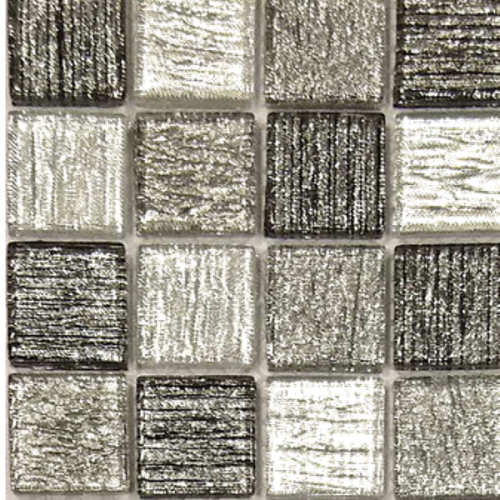 Мозаика Caramelle Mosaic Black Tissue 298x298х4