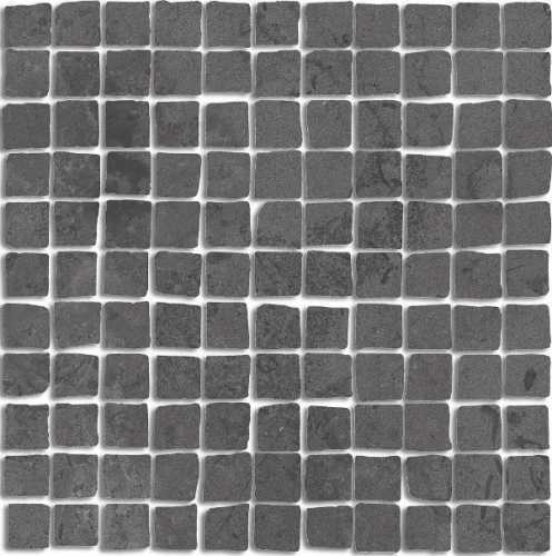 Мозаика Kerama Marazzi MBS001 Про Лаймстоун Спакко мозаичный серый тёмный матовый 20х20