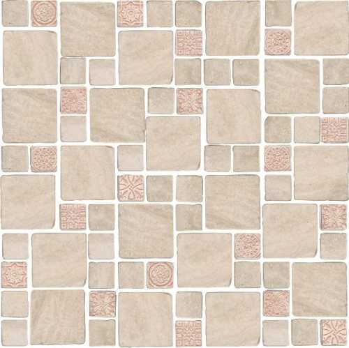Мозаика Kerama Marazzi MBD006 Риальто Антика 4 мозаичный бежевый светлый матовый 30х30