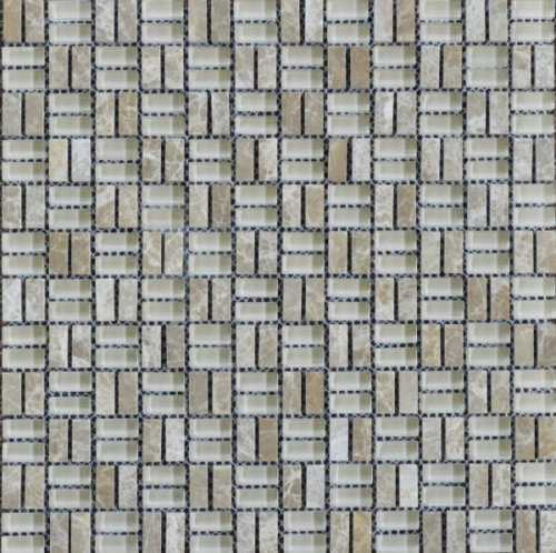 TonoMosaic CS 056 Камень и стекло 30x30 (чип 1x2.3)