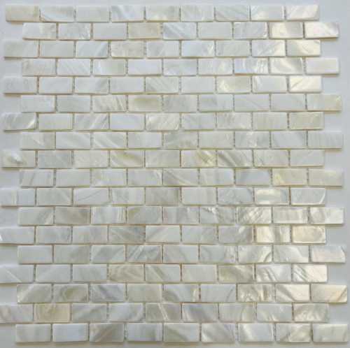 Pixmosaic PIX754 Мозаика из натурального перламутра 15x30 285х295x2