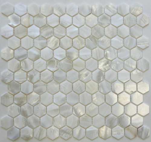 Pixmosaic PIX751 Мозаика из натурального перламутра HEX25 285х295x2