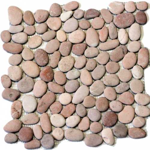 Мозаика Seketein 053262 MS8002 Pink Галька бледно-розовая 32x32