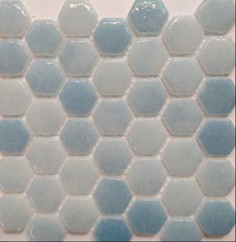 Мозаика Natural STP-BL028-HEX стекло (25) 300х300
