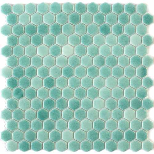 Мозаика Natural STP-GN008-HEX стекло (25) 300х300