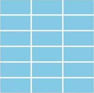 Мозаика Serapool 80071.3 Mosaic Light Blue 5x10 30x30