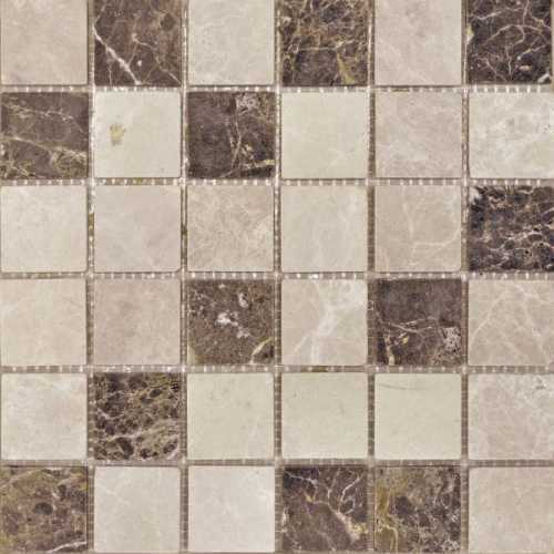 Мозаика Q-Stones QS-032-48T/8 (Mix Emperador -48T/8) 30