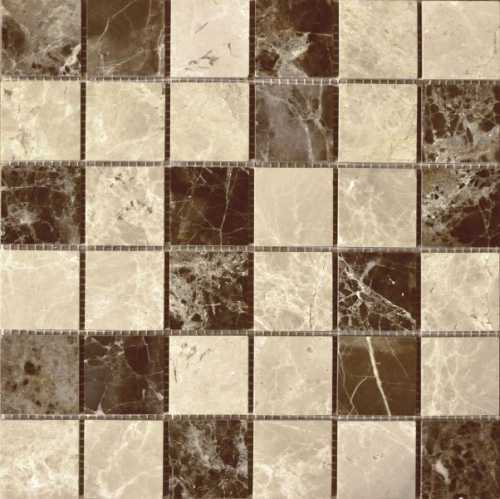 Мозаика Q-Stones QS-031-48P/8 (Mix Emperador -48P/8) 30