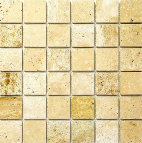 Мозаика Natural 7M090-48P (Travertine) 48х48 305х305