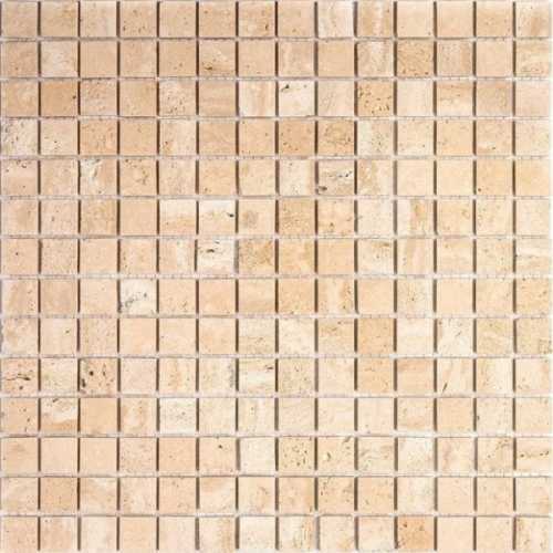 Мозаика Natural 7M090-20P Travertine 20x20 305х305