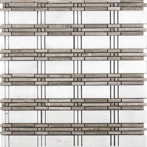 Natural KB-P31 (XY-M031G-31P) мозаика Мрамор 305х305