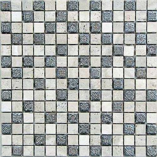 Мозаика Bonaparte Milan-1 из натурального камня 20*20 305*305