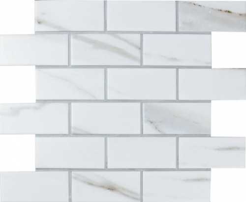 Мозаика Bonaparte Brick Calacatta Gold 4.5*9.5*6 28.8x29.2