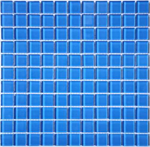 Мозаика Bonaparte Royal blue (стекло) 4*25*25 300*300