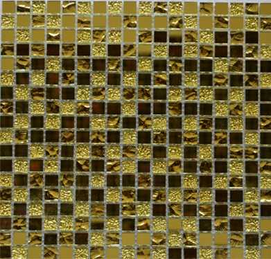 Мозаика Bonaparte Mirror gold (стекло) 30*30