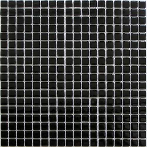 Мозаика Bonaparte Super black (стекло) 15*15 300*300