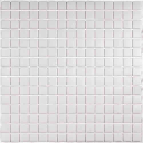 Мозаика Bonaparte Simple White (стекло) 20*20 327*327