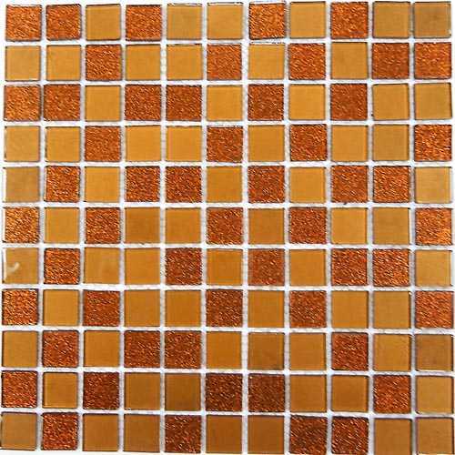 Мозаика Bonaparte Shine Brown (стекло) 25*25 300*300
