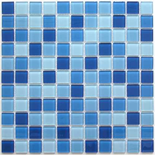 Мозаика Bonaparte Navy blu (стекло) 25*25 300*300