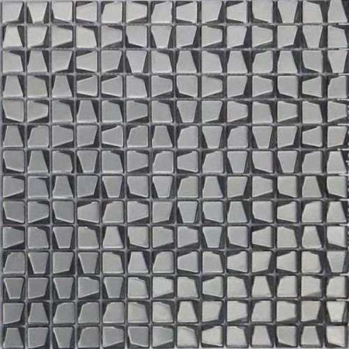 Мозаика Caramelle Mosaic Titanio trapezio 20x20x6 300x300х6