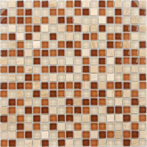 Мозаика Caramelle Mosaic Naturelle Baltica - толщина 4 мм 30.5x30.5