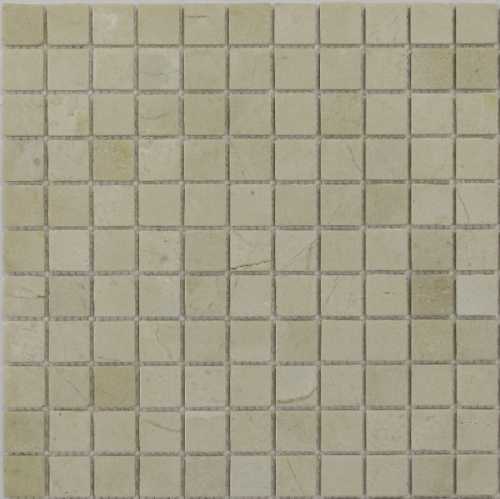 Мозаика Caramelle Mosaic Crema Marfil POL 4.8x4.8x7 30.5x30.5