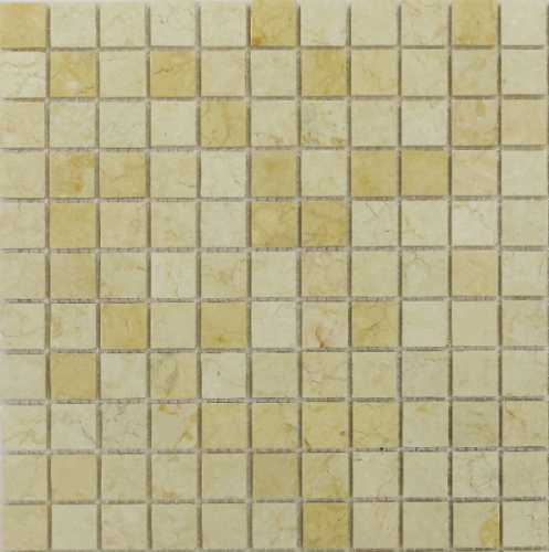 Мозаика Caramelle Mosaic Botticino MAT 4.8x4.8x7 30.5x30.5