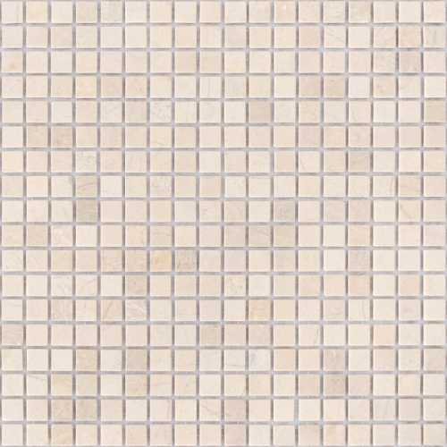 Мозаика Caramelle Mosaic Crema Marfil Pol 15x15x4 30.5x30.5