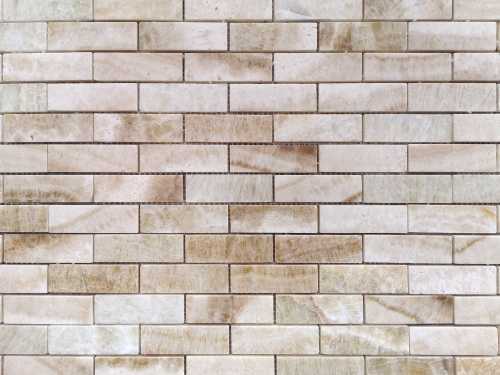 Мозаика Caramelle Mosaic Onice legno chiaro POL 23x73x7 298x298