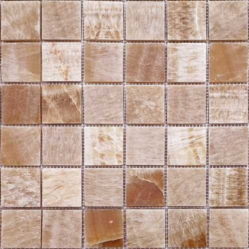 Мозаика Caramelle Mosaic Onice legno POL 48x48x7 305x305