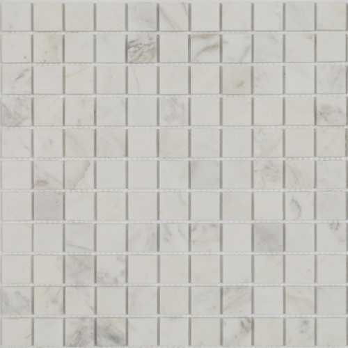 Мозаика Caramelle Mosaic Dolomiti bianco POL 4.8x4.8x7 30.5x30.5