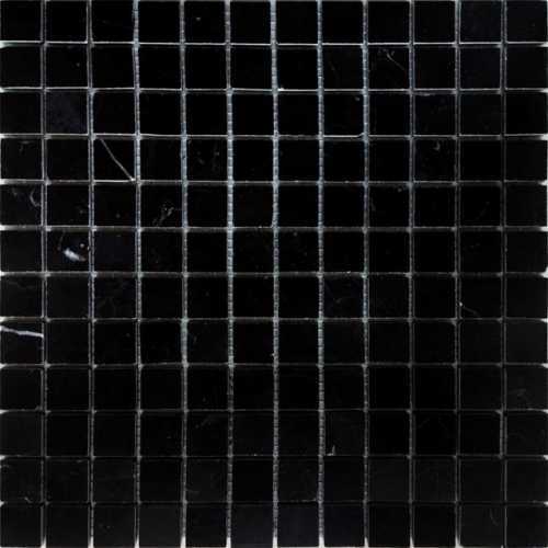 Мозаика Caramelle Mosaic Pietrine Nero oriente POL 2.3x2.3 29.8x29.8x7