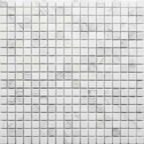 Мозаика Caramelle Mosaic Pietrine Dolomiti blanco POL 15x15 - толщ. 4 мм 305x305