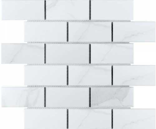Мозаика StarMosaic PMB82223 Brick Carrara Matt 29.1х29.5х6