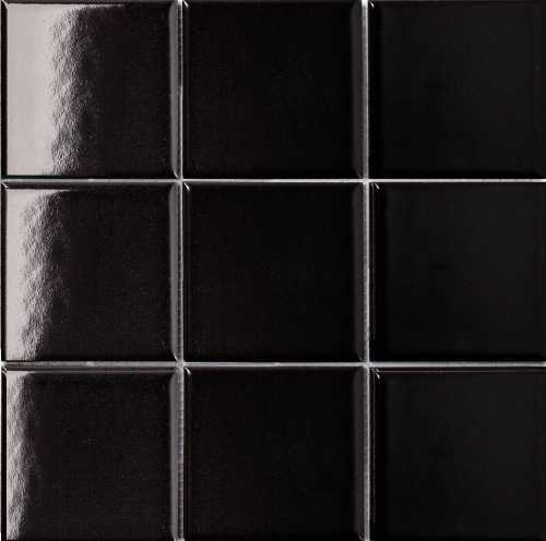 Мозаика StarMosaic MH84000 Black Glossy 97x97 300х300х6