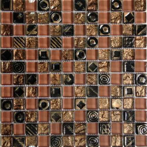 Мозаика Bars Crystal Glass Decor Algeria 2.3x2.3 30x30