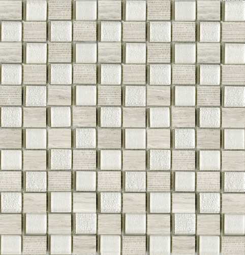 Мозаика L'Antic Colonial L241709481 Time Text Silver Wood 2.3x2.7 G-518 29.5x28.5