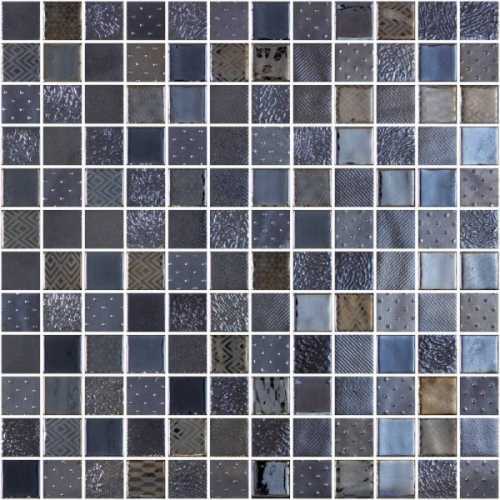 Мозаика Onix Mosaico Steel Black 31