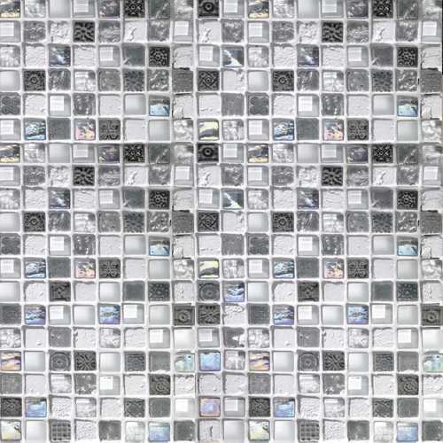 Мозаика L'Antic Colonial L244000571 Imperia Mix Silver Greys 30.1x30.1
