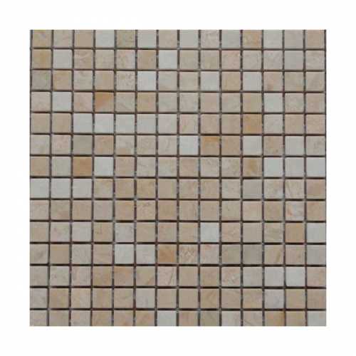 Мозаика Art&Natura Ceramic Marble Mosaic Botticino Classico 15*15 305*305
