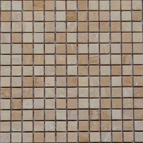 Мозаика Art&Natura Ceramic Marble Mosaic Travertino Classico 15*15 305*305