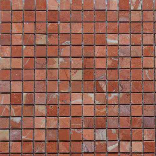 Мозаика Art&Natura Ceramic Marble Mosaic Rojo Alicante 15*15 305*305
