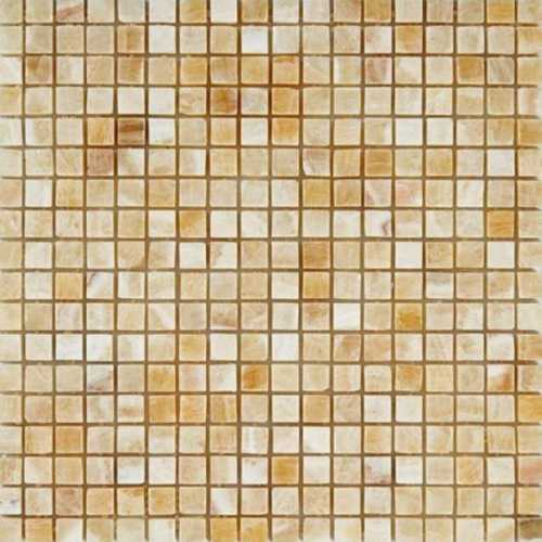 Мозаика Art&Natura Ceramic Marble Mosaic Onix Miele 15*15 305*305