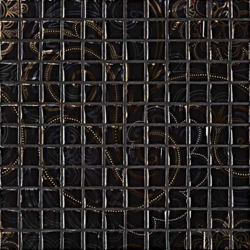 Мозаика Kerama Marazzi MO007 Гламур черный 29