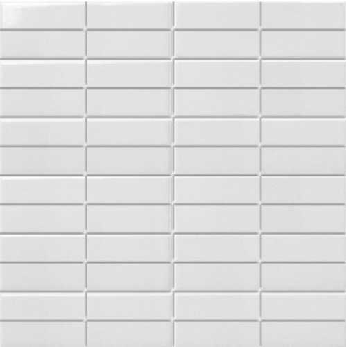 Мозаика NSmosaic P-540 керамика матовая (2.3*7.3*) 30*30