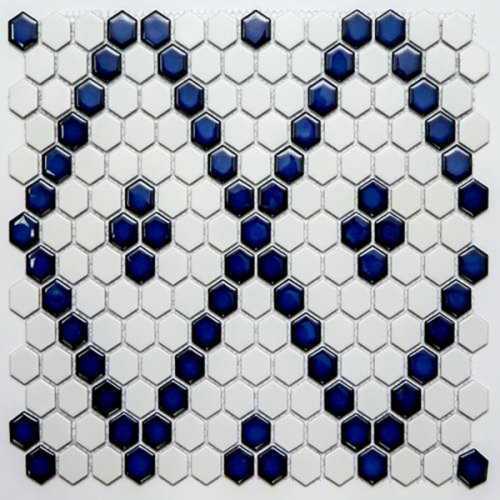 Мозаика NSmosaic PS2326-43 Porcelain 2.3x2.6 30.6x35
